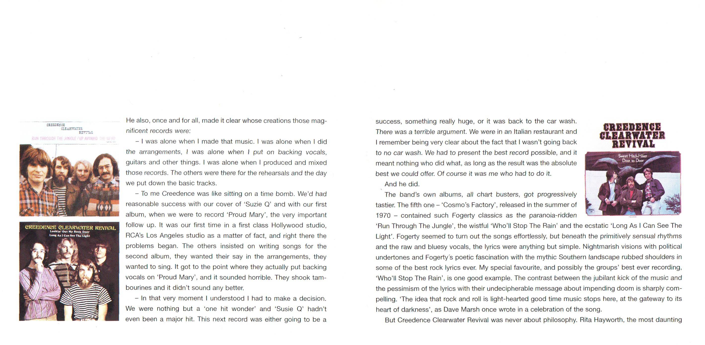 Creedence Clearwater Revival Platinum [booklet05 swe]